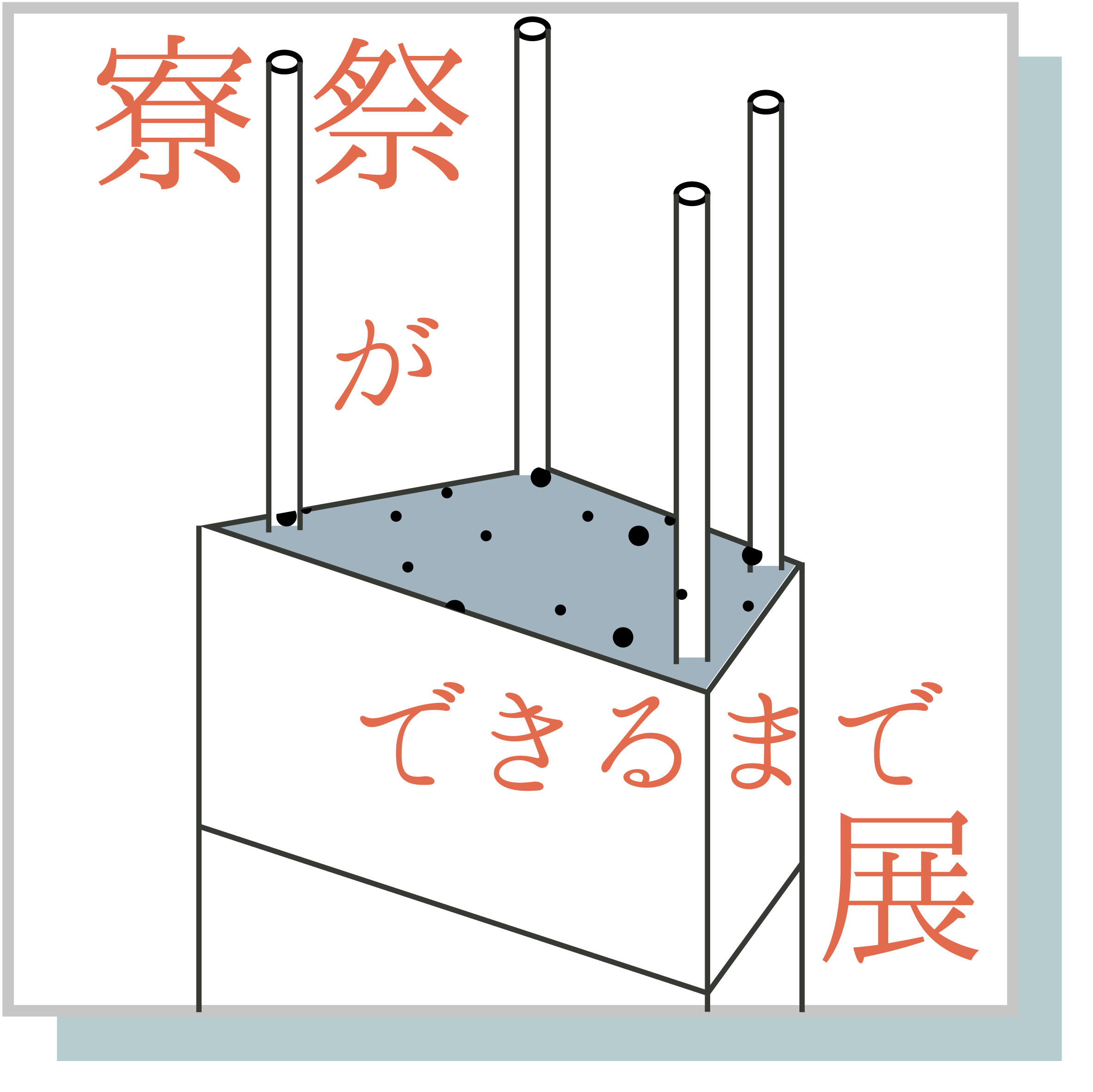 寮祭ができるまで展